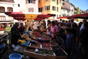 Le Marché de la Vieille Ville d'Annecy